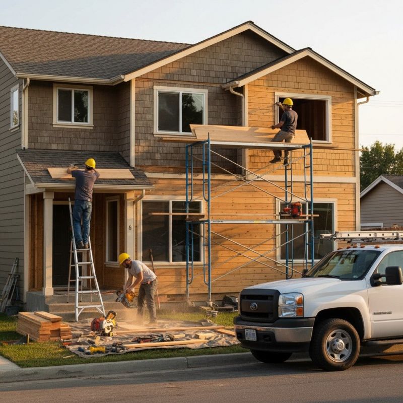 Barn Siding Installation detail